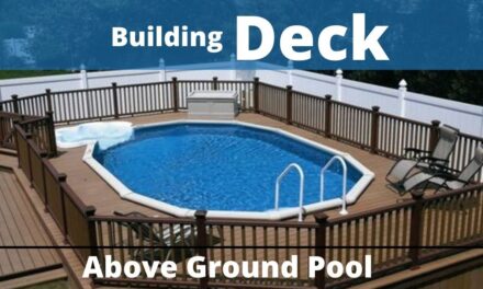 How to Build a Small Deck for Above Ground Pool?