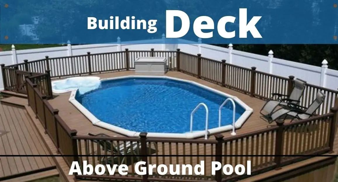 Small Deck For Above Ground Pool, How To Build A Deck For Above Ground Pool