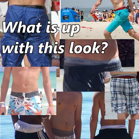 Why Do Guys Wear Underwear under Their Swim Trunks?